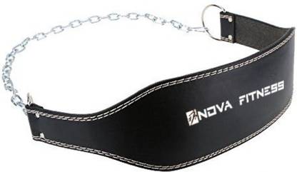 Novafit Chain Gym Belt Weight Lifting Belt