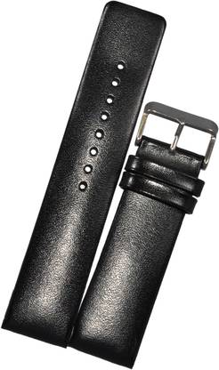 Suru Creation R69 Plain Square Tip With Rounded Angles 18 mm Genuine Leather Watch Strap