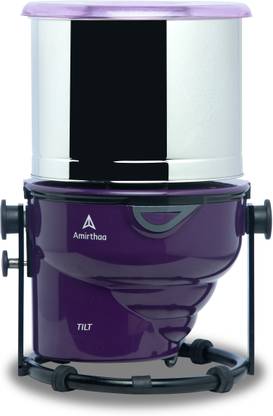 Amirthaa TILT 2L WET Food Grade Stainless Steel GRINDER _Purple Wet Grinder
