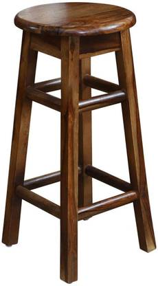 choyal Sheesham Wood High Bar stool| Solid Wood high stool for bar Solid Wood Bar Stool