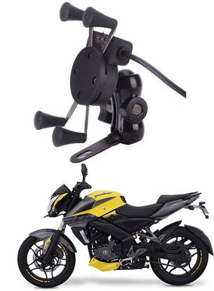 Ascension Bajaj Pulsar NS200 X-Grip Bike Mobile Holder