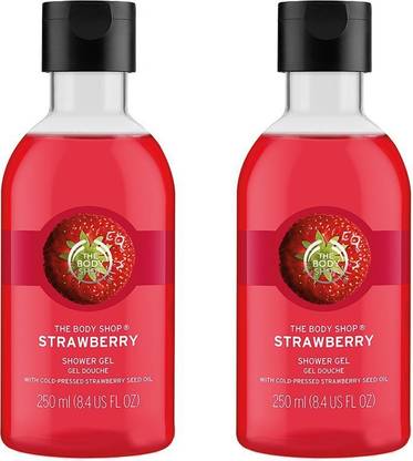 THE BODY SHOP Strawberry Shower Gel Pack Of 2