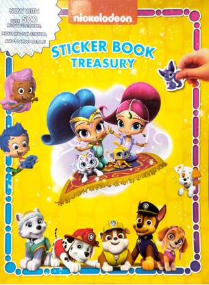 STICKER BOOK TREASURY:NICKELODEON