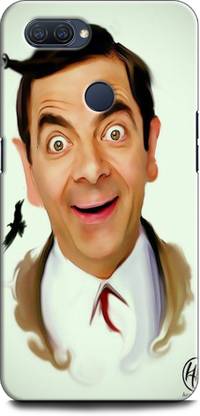 KEYCENT Back Cover for Realme 2, RMX1805 MR. BEAN, FUNNY FACE