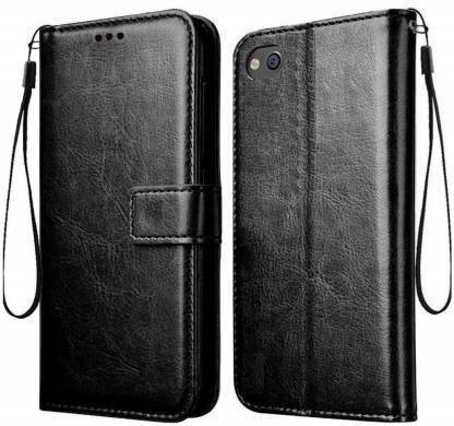 mobies Flip Cover for Xiaomi Mi Redmi Go Flip Wallet Inside Pockets & Inbuilt Stand Flip Cover