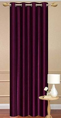 Radhey Radhey Decor 152 cm (5 ft) Polyester Semi Transparent Window Curtain Single Curtain
