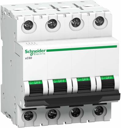 schneider MCB 50 AMP 4 Pole Acti9 A9N4P50C MCB