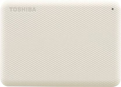 TOSHIBA Canvio Advance 4 TB External Hard Disk Drive (HDD)  (White) at Rs. 9098