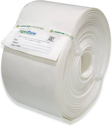 Agriflow 100 Meter 4 Inch 100 Meter 4 Inch ISI HDPE Laminated Woven Lay Flat Tube Hose Pipe