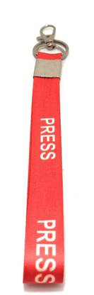 Key Era Press Mini Lanyard Fabric Keyring Lanyard