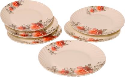 SPRING ART CAIRA ROSE HALF PLATE Half Plate
