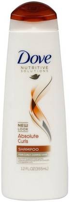 DOVE NUTRITIVE SOLUTIONS ABSOLUTE CURLS SHAMPOO IMPORTED