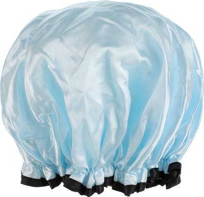 MINISO Satin Shower Cap (Blue)