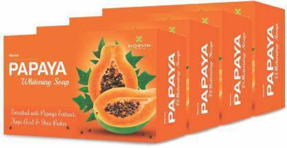 MORVIN Papaya soap (4 x 75 g)