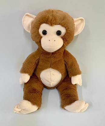 TOYFOREST PLUSH BROWN COLOURED MONKEY TOY  - 38.1 cm