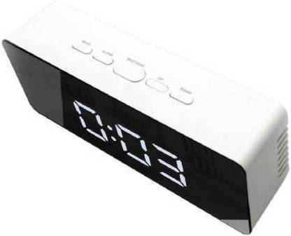 NHP TRADERS Digital White Clock