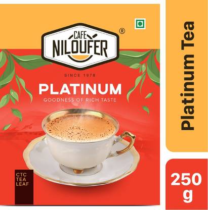 Cafe Niloufer Platinum Premium Blend Tea Box