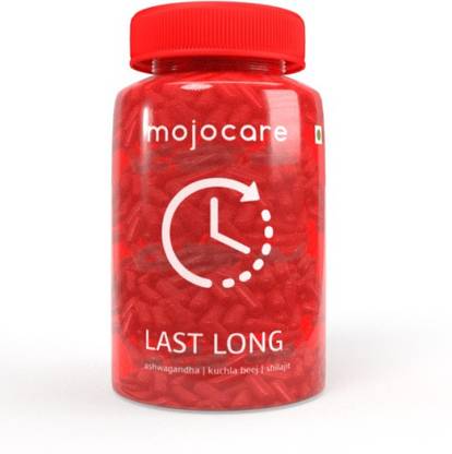 Mojocare Last Long For Men with Shuddh Gokhsura, Krishna Musli, Kesar, Jaiphal 60 Veg Tabs