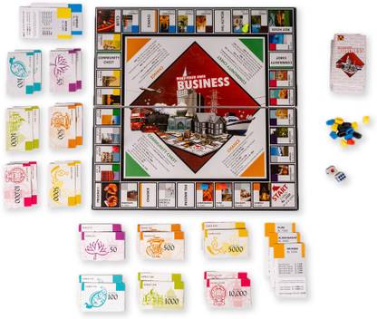 Toysbox Mind Your Own Business Gold Edition (4124) Money & Assets Board Game