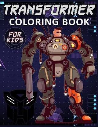Transformer Coloring Book for Kids