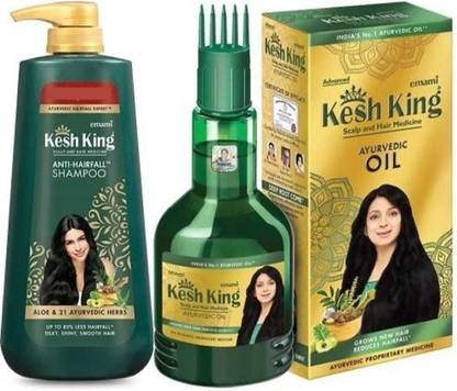 Kesh King SHAMPOO 600ML & OIL 100ML