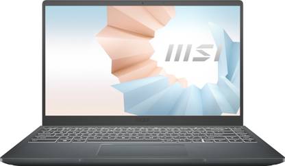 MSI Modern 14 Intel Core i5 10th Gen 10210U - (8 GB/512 GB SSD/Windows 10 Home) Modern 14 B10MW-639IN Notebook