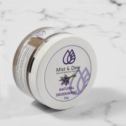 Mist And Dew Natural Deodorant Deodorant Cream  -  For Men & Women