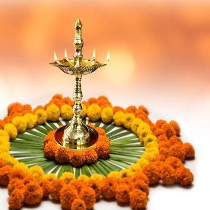 दरिद्र भंजन Brass Kerala diya Big size 8 inch, Brass Akhand diya, Brass diya, Pooja diya, Diya stand, Diwali diya, Kapoor lamp, dhoop dani, Kuber diya, Camphor lamp, Big Aarti diya, Pancharti diya, panchmukhi Diya पीतल टेबल दीया