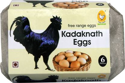 EGG FIRST Kadaknath Hen Brown Eggs