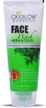 OXYGLOW NEEM & TULSI FACE WASH 50gm Face Wash