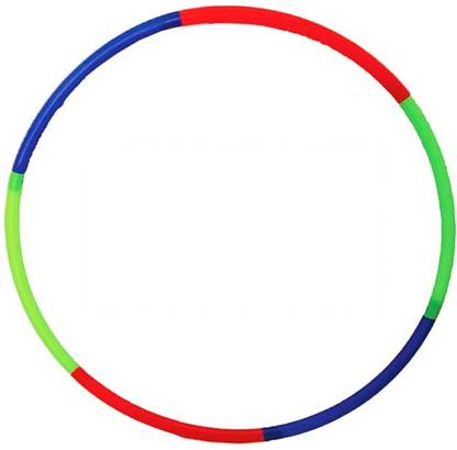 Daily Fest Hula Hoop Ring Slim For Kids. Finest hupla ring with attractive colors (8 pieces) Hula Hoop