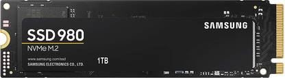 Samsung SSD-003 1 TB Laptop Black SATA Internal Solid State Drive (SSD) (980 1TB Up to 3,500 MB/s PCIe 3.0 NVMe M.2 (2280) Internal Solid State Drive (SSD) (MZ-V8V1T0))