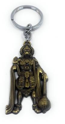 Shiani Lord Hanuman Bajrangbali Doube Sided Key Chain