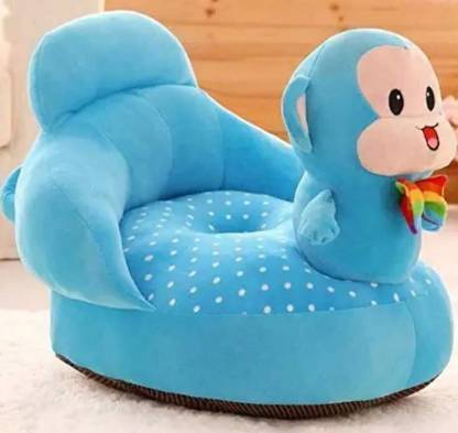 AK TOYS Monkey Shape Baby Soft Plus Baby Sofa Seat OR Rocking Chair for Kids -  - 40 cm
