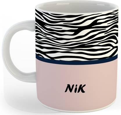 P89M Gift 'NIK' Name Coffe Ceramic Coffee Mug