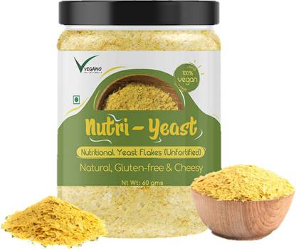 The Vvegano Store Vegan Unfortified Nutritional Yeast Flakes (60g)