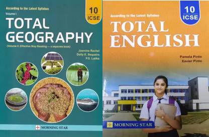 ICSE Total Geography For Class 10 (Latest Syllabus 2022) With Total English ICSE For Class-10 By Pamela Pinto , Xavier Pinto For ( 2021-2022)