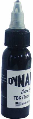 DYNAMIC Triple Black Tattoo Ink (Black 30 ml) Tattoo Ink
