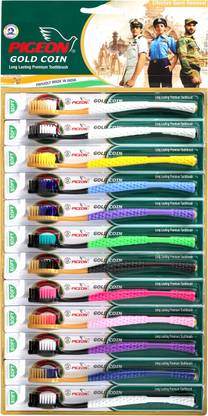 Pigeon Gold Coin Soft Toothbrush