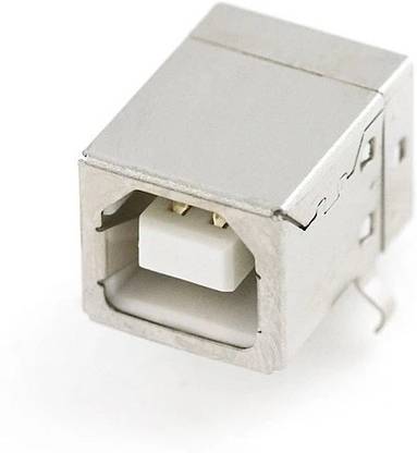 jivith USB Connector B -Type PCB mount Female, Right Angle B-Type PCB Mount female Wire Connector