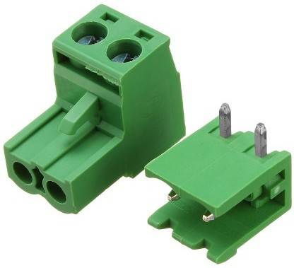 jivith 2 Pin Screw Terminal Block (Pluggable) 10pcs interconnect Wire Connector
