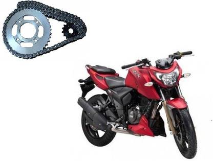 Sethi Motor CHAIN SPROCKET SET APACHE NEW RTR 160CC 44 Teeth Sprocket