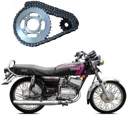 Sethi Motor CHAIN SPROCKET SET YAMAHA RXG/RX 135CC OLD (OLD MODEL) 39 Teeth Sprocket