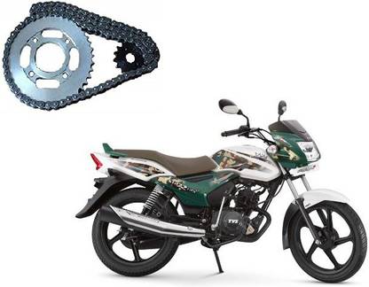 Sethi Motor CHAIN SPROCKET SET STARCITY 110CC CVTI A/W SPOKES 40 Teeth Sprocket