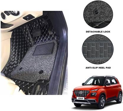 Auto Hub Leatherite 7D Mat For  Hyundai Venue