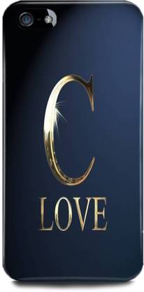 MS STYLISH Back Cover for APPLE iPhone 5, C letter C alphabet C love C name