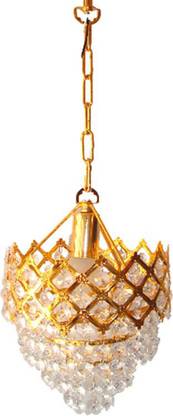 Baslash Crystal Gold polish metal 160mm chandelier hanging ceiling jhoomer Pendant Lamp Ceiling Lamp