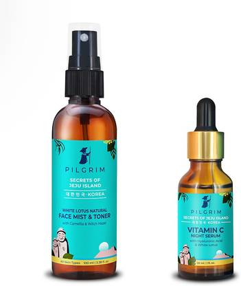 Pilgrim Vitamin C Serum 30ml For Face, Hyaluronic Acid