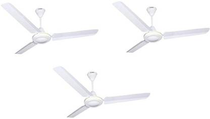 Crompton High Speed pack of 3 1200 mm 3 Blade Ceiling Fan