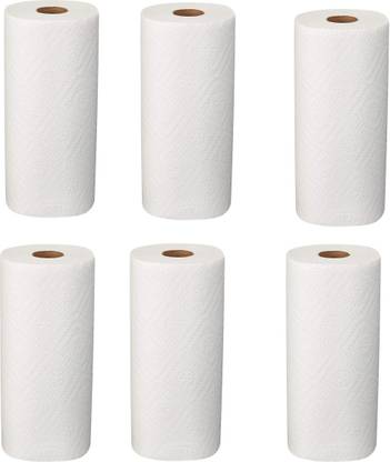 B S NATURAL Toilet Tissue Rolls with 100% Natural Tissue, Extra Soft Tissue Paper,Pulls Toilet Paper Roll pack of 6(2 Ply, 160 Sheets) Toilet Paper Roll